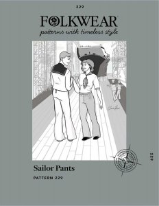 Folkwear #229 Sailor Pants - Sewing Pattern