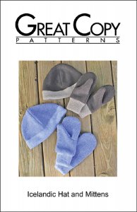 Great Copy #2685 Icelandic Hat and Mittens Sewing Pattern - cover