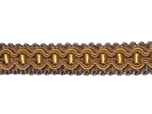 Fancy Gimp Trim #618 - For Home Decor and Upholstery - Brown