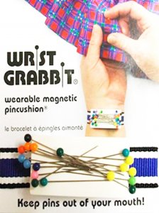 GrabbIt Magnetic Wrist Pin Cushion