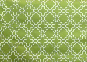 Habitat Outdoor Furniture Fabric - Tile - Lime