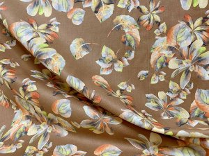 Printemps Digital Cotton Shirting Fabric - 991320 Chiku Multi