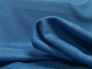 Classic Wool Blend Melton Coating Fabric - Royal
