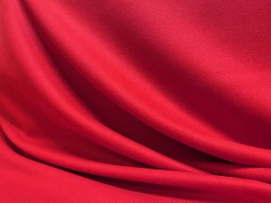 Classic Wool Blend Melton Coating Fabric - Red
