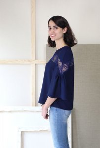 Liesl + Co - Afternoon Tea Blouse Sewing Pattern