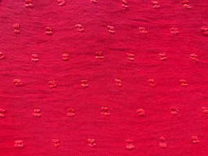 Preppy Style Fabrics - Ruby Red Dotz
