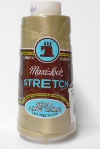 Maxi-Lock Stretch Serger Thread - Khaki
