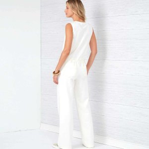 New Look 6661 - Misses' Relaxed Fit Jumpsuit with Drawstring Waist Sewing Pattern