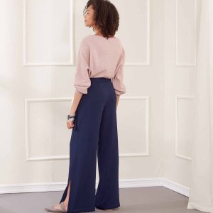 New Look #6691 - Misses' Slim or Flared Pants Sewing Pattern