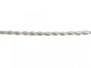 Metallic Cord Trim 004 - 1/8" Silver 04