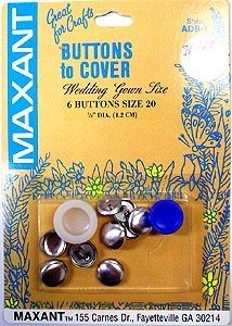 Maxant Buttons to Cover - Size 20 Kit