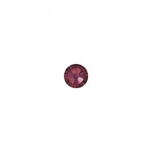Burgundy 9ss - Swarovski XILION Rose Flatback Rhinestone, 72pc