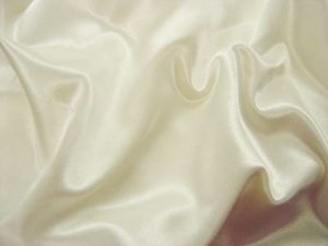 Crepe Back Satin Fabric - Ivory