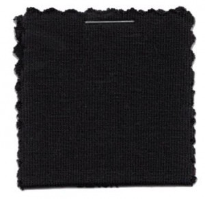 Cotton Jersey Knit Fabric - Black