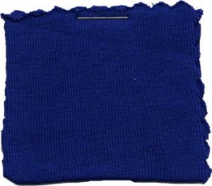 Cotton Jersey Knit Fabric - Cobalt