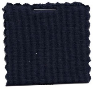 Cotton Jersey Knit Fabric - Navy