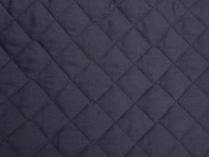 Double Faced Quilted Poly Cotton Broadcloth - Navy