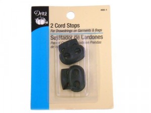 Dritz- Cord Stops - #468 - Black #1