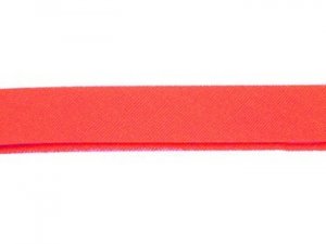 Wrights Extra Wide Double Fold Bias Tape- Neon Red #25