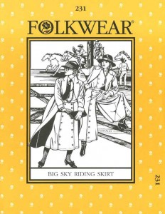 Folkwear #231 Big Sky Riding Skirt