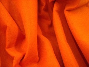 Wholesale Craft Felt- Tangerine 20 Yards