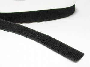 Wholesale Elastic Knitted Loop - 1" Black  27.5 yard
