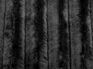 Wholesale Minky Animal Print Fur Fabric - Black Mink - 12 yards