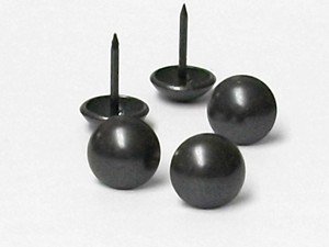 Wholesale Nailheads - Style 1009 - Black Pearl  -  Box of 1000