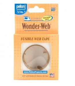 Pellon - 807 Fusible Wonder Web Tape - Package 5/8" wide x 10 yards