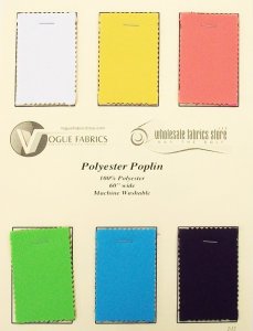 Color Card - Polyester Poplin