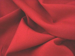 Wholesale Polyester Poplin - Red #626  -  50 yds