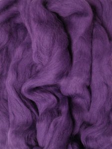Merino Wool Roving - Purple