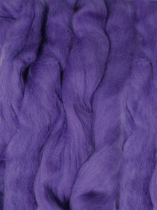 Merino Wool Roving - Violet