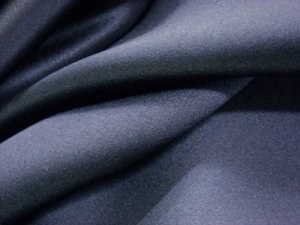 Silk Charmeuse Fabric - Dark Navy