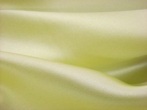 Silk Charmeuse Fabric - Lt. Yellow/Green