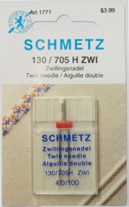 Schmetz #1771 - Twin Needle - 4.0/100
