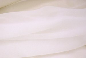 Wholesale Silk Chiffon - Diamond White 15 yards