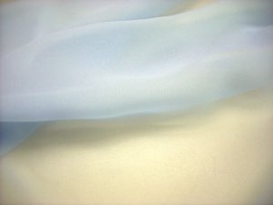 Silk Chiffon Fabric - Light Blue