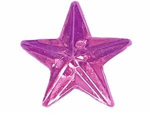 Wholesale Acrylic Jewels - Rose Sew-In Gemstone - Star, 16mm - 144 jewels