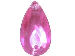 Wholesale Acrylic Jewels - Rose S Sew-In Gemstone - Tear Drop, 13x22mm - 144 jewels