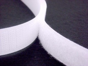 Hook & Loop - 3/4" Sew In White