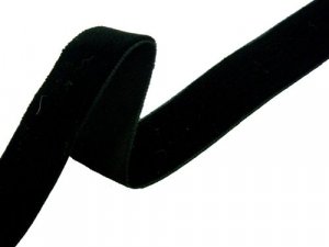 Velvet Ribbon - Black - 5/8"  wide