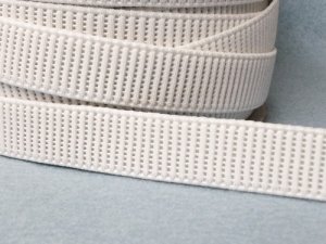 Wholesale Elastic - Ribbed Woven Non-Roll WE-10 - White 3/4"   50yds