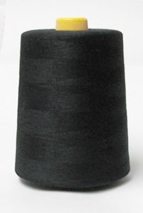 Serger Cone Thread - 8000 yds  Black 653