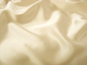Wholesale Crepe Back Satin Cream, 17 yds