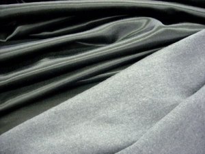 Wholesale Kasha Satin - Winter Coat Lining - Black - 15 yards