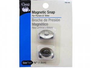Dritz Magnetic Snap -Nickle 3/4"
