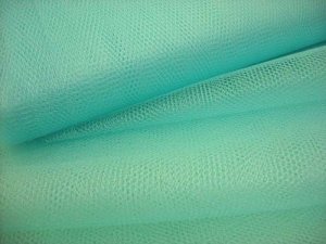 Wholesale Nylon Craft Netting - Aqua - 40 yards
