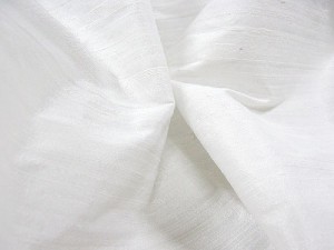 Silk Dupioni Fat Quarter - White