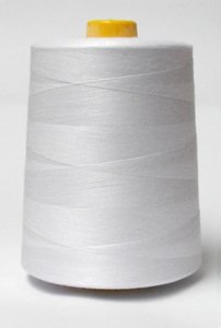 Serger Cone Thread - 8000 yds  White 651